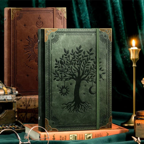 Handmade Leather Tree of Life Journal