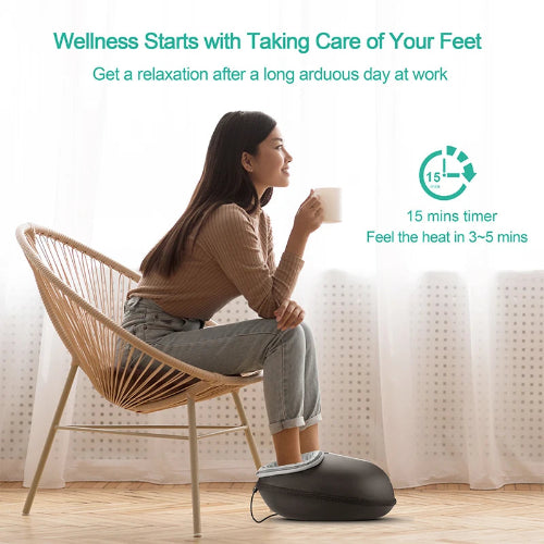 Shiatsu Foot Massager with Heat